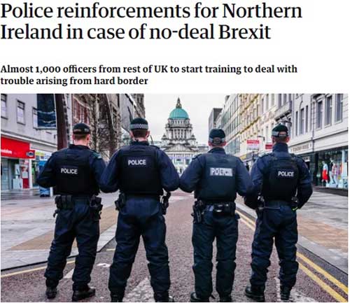 politie irlanda de nord