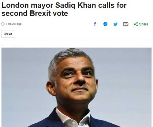sadiq khan referendum.bbc