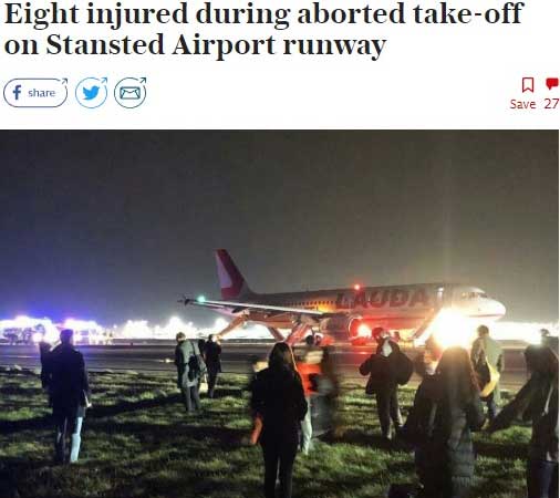 incident stansted telegraph