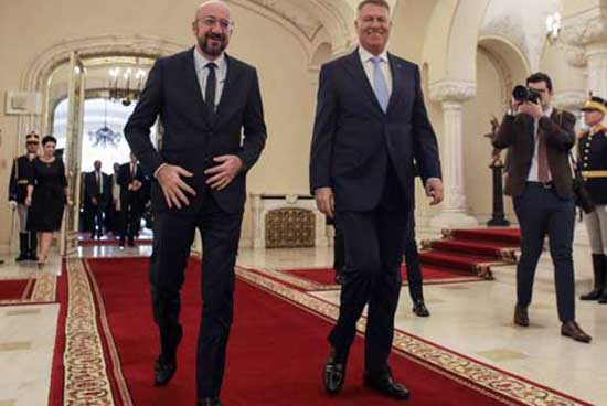 Iohannis si Charles Michel